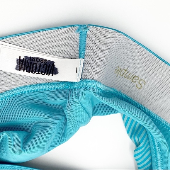 VSX Racerback Blue Racerback Sports Bra - Picture 3 of 5